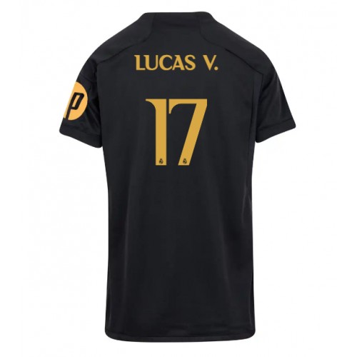 Dámy Fotbalový dres Real Madrid Lucas Vazquez #17 2023-24 Třetí Krátký Rukáv